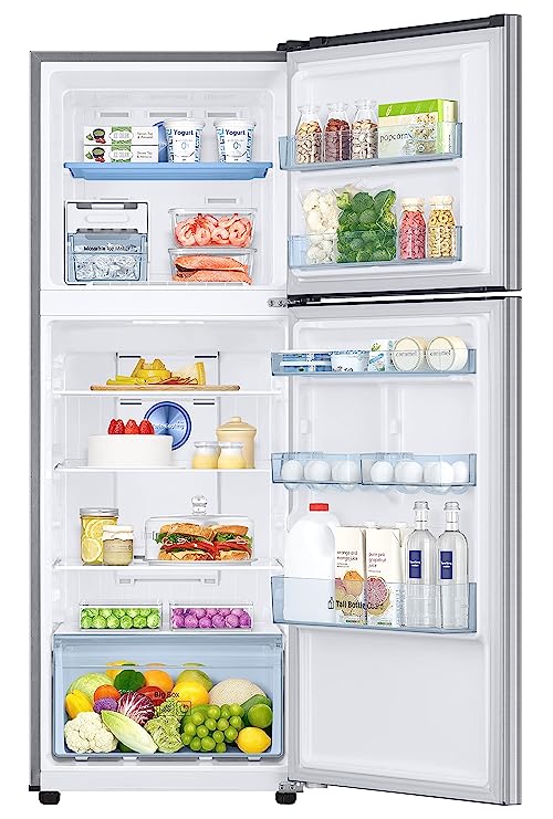 Samsung 301L 2 Star Inverter Frost-Free Convertible 5 In 1 Double Door Refrigerator (RT34C4522S8/HL,Elegant Inox 2023 Model) Samsung 301L 2 Star Inverter Frost-Free Convertible 5 In 1 Double Door Refrigerator (RT34C4522S8/HL,Elegant Inox 2023 Model)